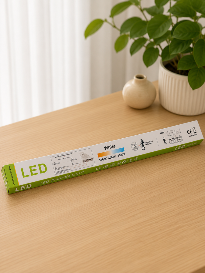תאורת LED להדבקה 50 ס”מ